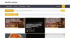 Desktop Screenshot of lapala.cl